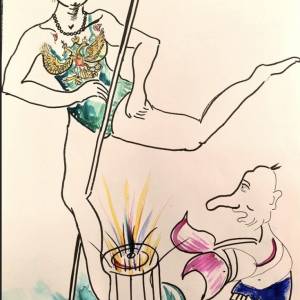 Putin and Kabajeva